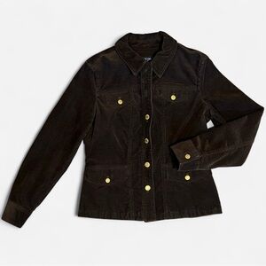Vintage Corduroy “Jones New York Signature” Brown Utility/Barn/Chore Jacket